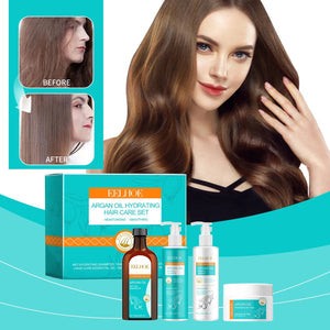 Eelhoe - Argan Oil Hydrating Hair Care Set 4-in-1